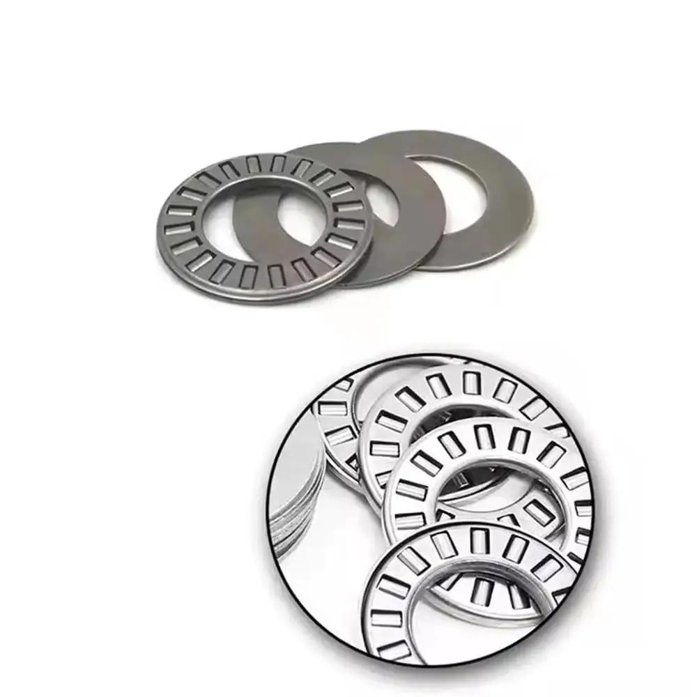 4 Sets AXK2035 Thrust Needle Roller Bearings With Washers, 20mm Bore, 35mm Outer Diameter, steel rollers in precision machinery