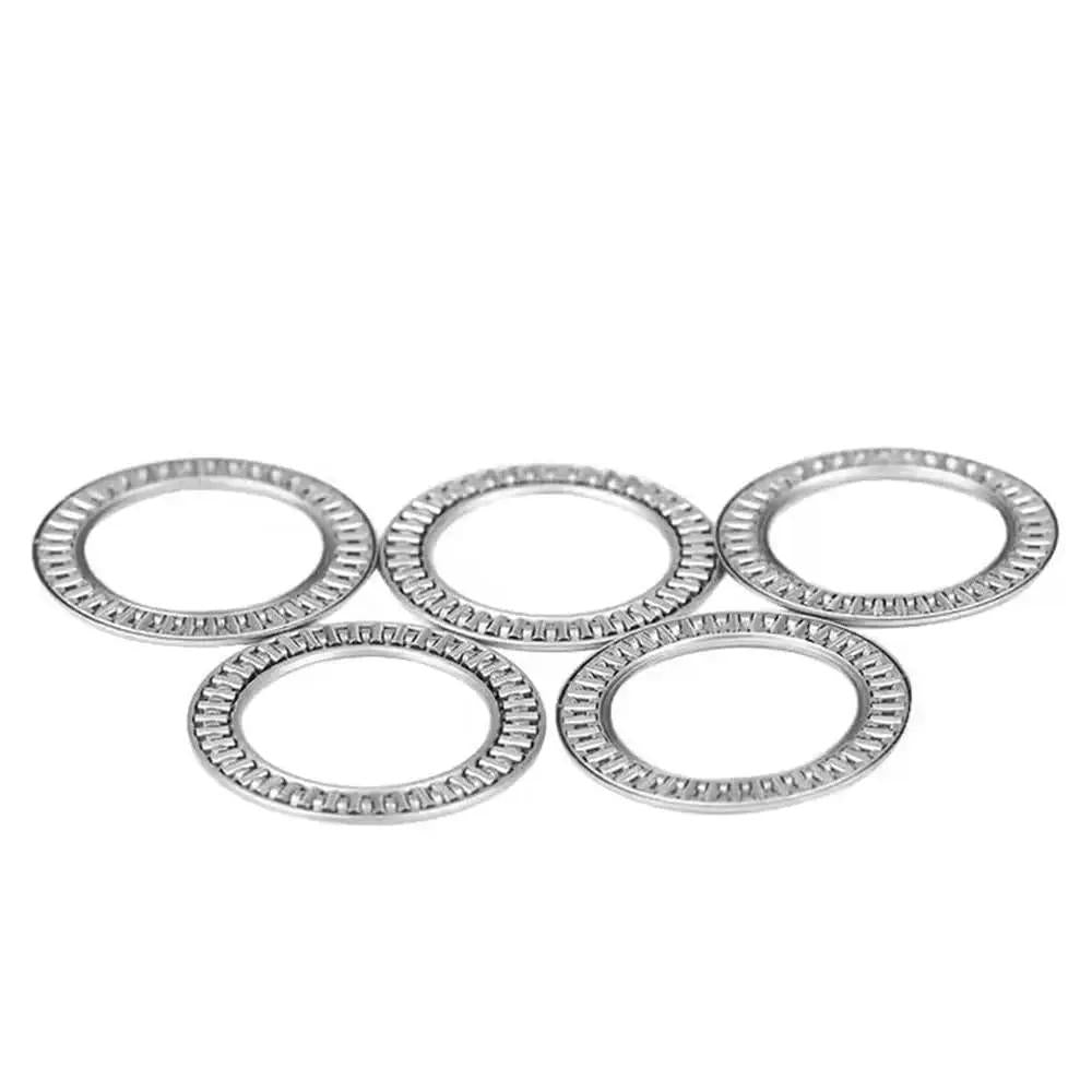 5-piece set of AS2035 washers for 4 Sets AXK2035 Thrust Needle Roller Bearings with 20mm bore, 35mm outer diameter, for precision machinery.