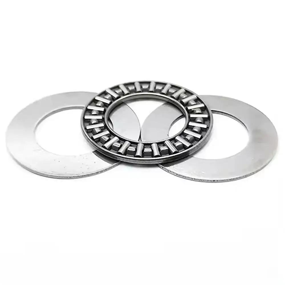 4 Sets AXK2035 Thrust Needle Roller Bearings With Washers, 20mm Bore, 35mm Outer Diameter, 2mm Thick, AS2035 Washers