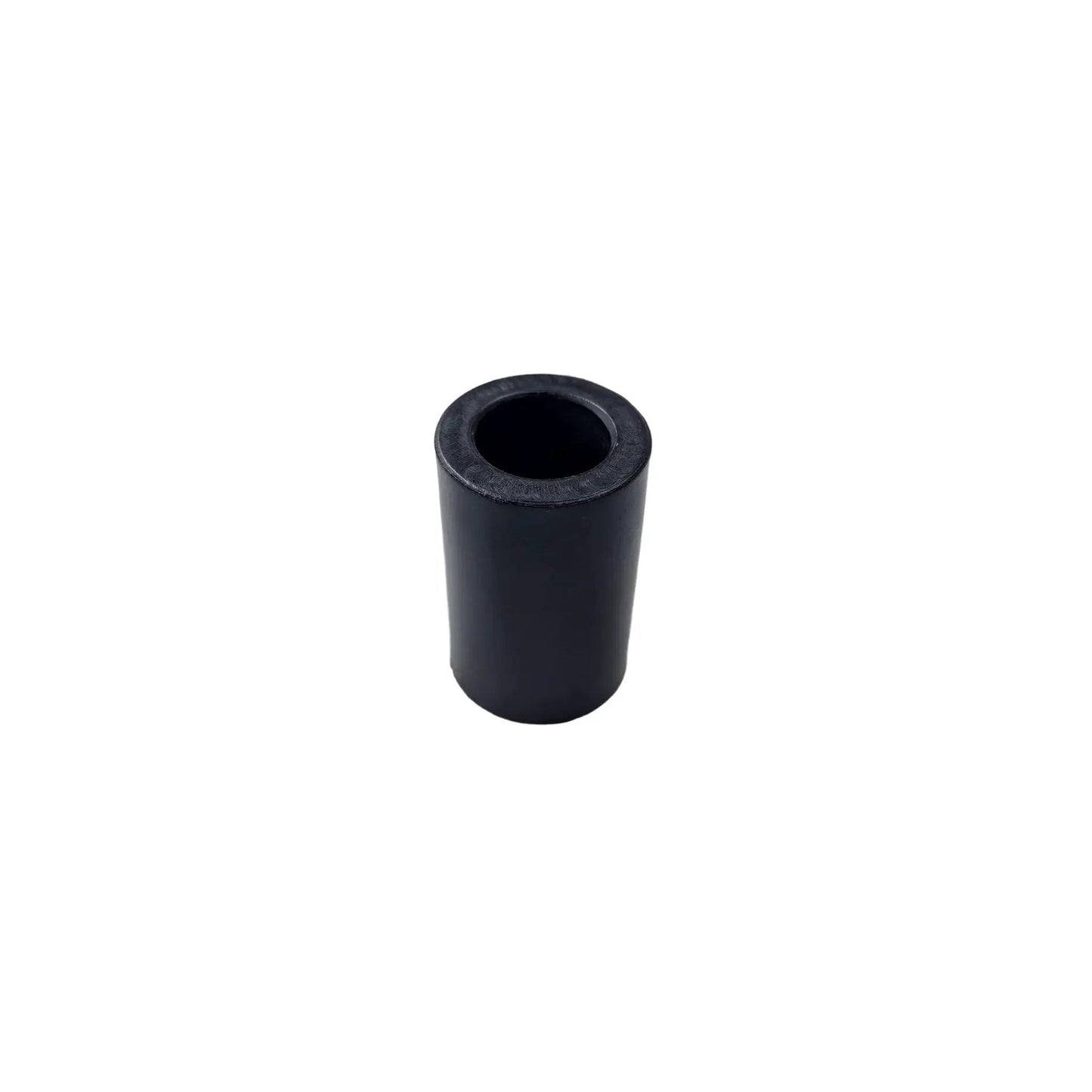 Replacement Axle Pivot Tube Spacer Bushing Nylatron For Husqvarna 532136518 And Craftsman 136518, black cylindrical plastic bushing
