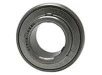1-1/4 in Kanigen-plated sealed ball bearing insert, normal wide single-row with RF double-lip contact seal, set-screw locking
