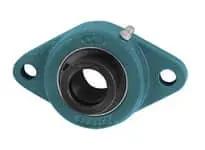 Single wide eccentric collar 1 in bore 2-bolt piloted locking ring for mounted bearings and pillow block housings offset shaft clamp.
