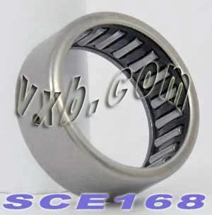 BA168ZOH Shell-Type Needle Bearing 1" x 1-1/4" x 1/2"