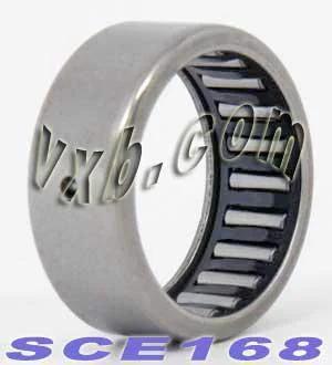 BA168ZOH Shell-Type Needle Bearing 1" x 1-1/4" x 1/2"