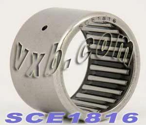 BA1816ZOH Shell-Type Needle Bearing 1 1/8" x 1 3/8x1 Inch