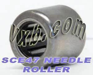 BA47ZOH Shell-Type Needle Bearing 1/4x7/16x7/16 Inch