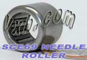 BA69ZOH Shell-Type Needle Bearing 3/8x9/16x9/16 Inch