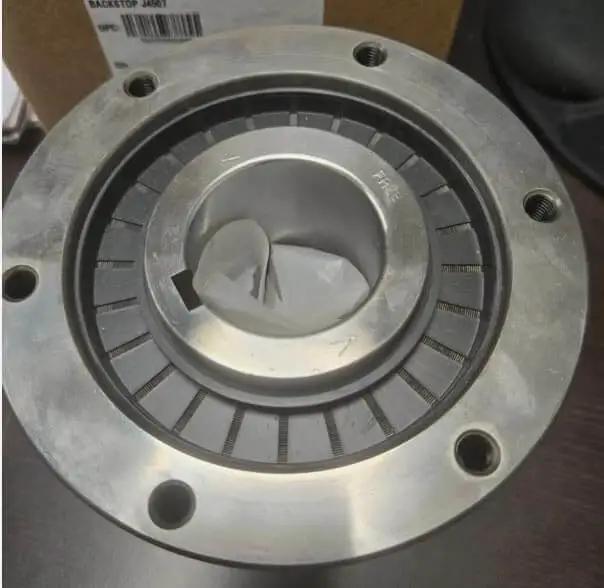 Workhorse Backstop J4507 for Mechanical Power Transmission and Industrial Automation with tapered bearing design, top view