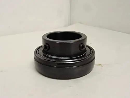 Ball Bearing Insert With One And Fifteen Sixteenths Inch Bore And Ninety Millimeter Outer Diameter Heavy Duty Set Screw Locking Industrial
