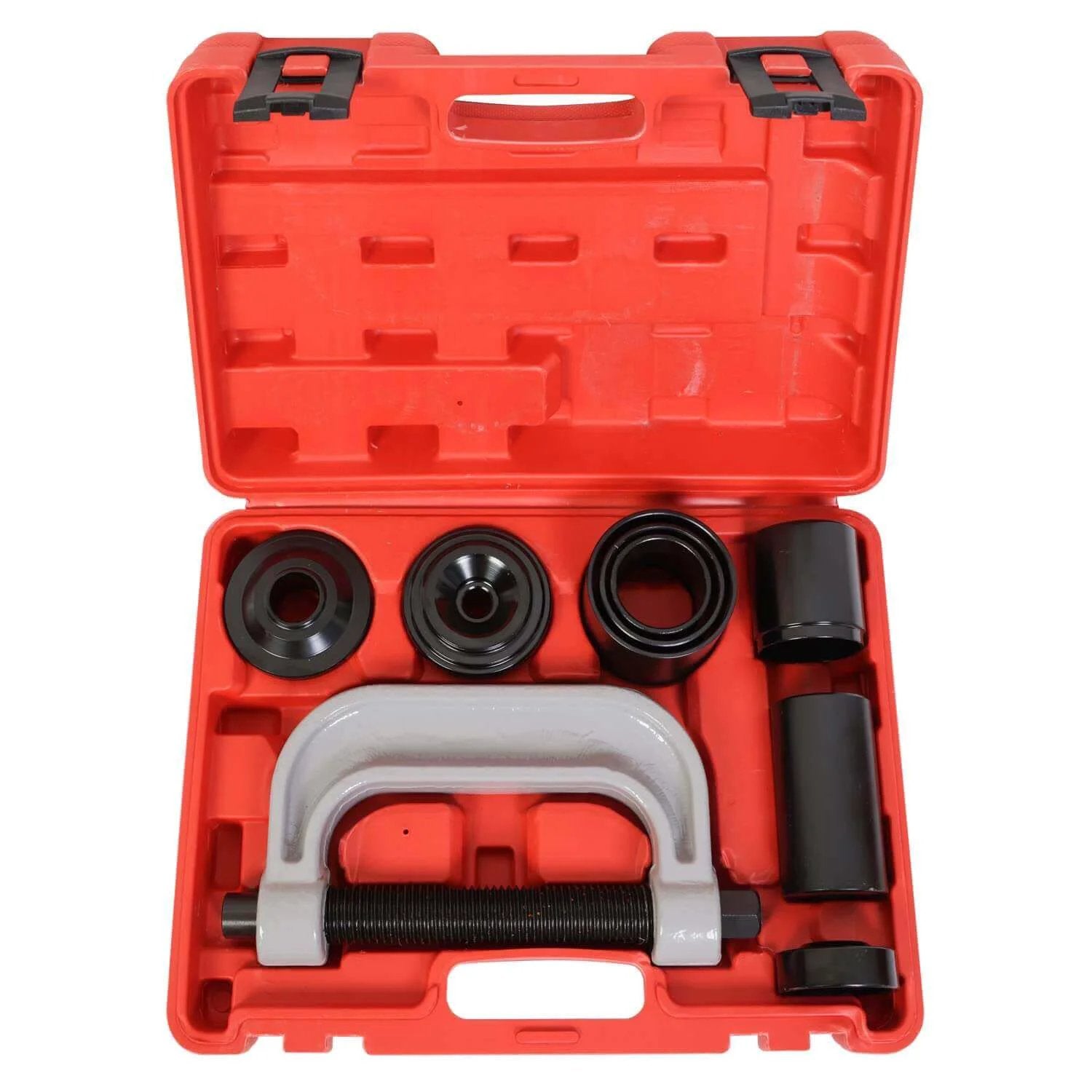 Ball Joint Press and U Joint Removal Kit, 10 PCS with Portable Storage Case of Bushing Press Kit Tools for 2WD and 4WD vehicles