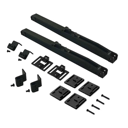 2PCS Barn Door Soft Close Mechanism Spring Buffer Damper Upgraded Hole-Free Version Sliding Barn-Door Hardware components