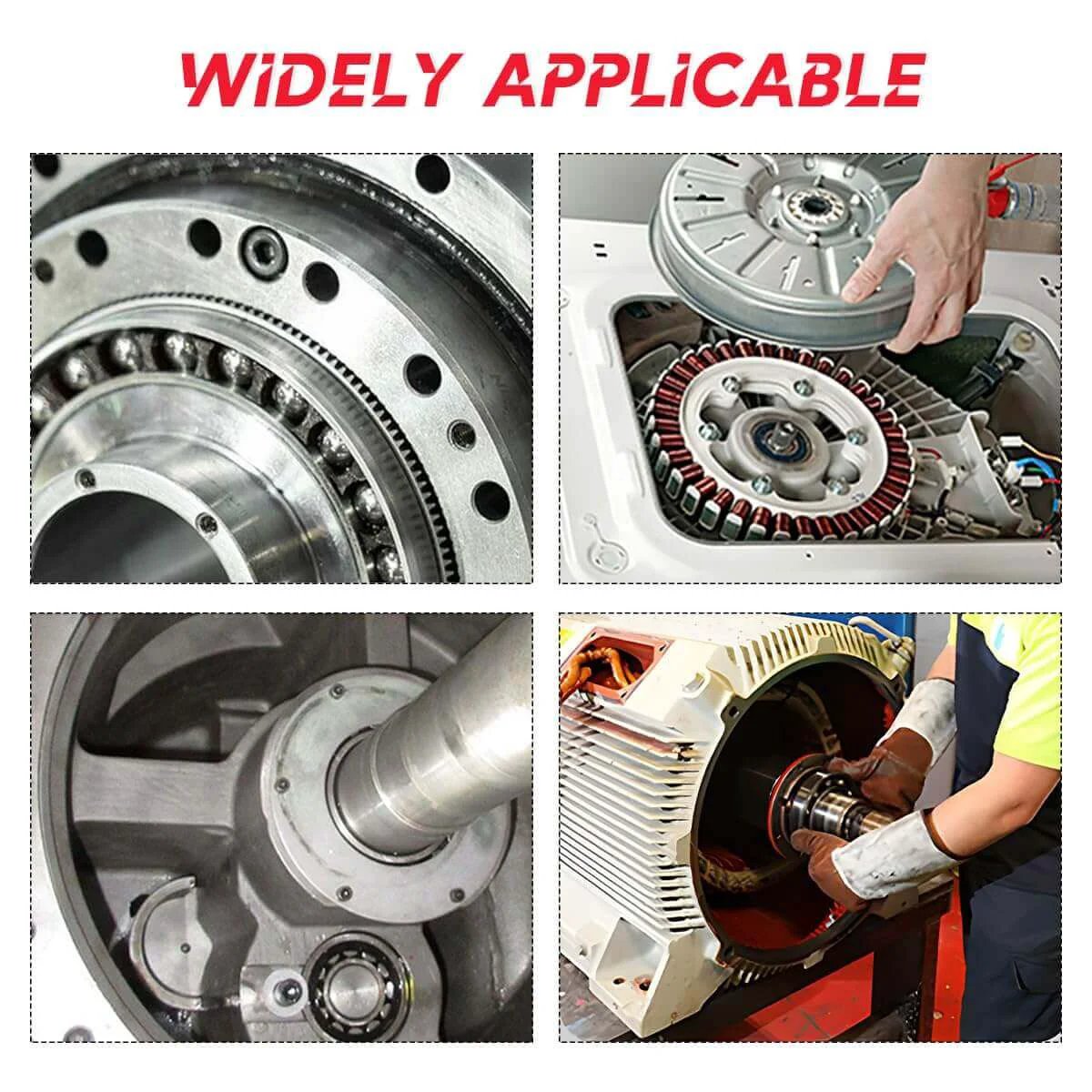 Wide application examples for 3 Jaw Inner Bearing Puller, Pilot Bearing Gear Puller for Auto with Reversible Jaws in automotive use