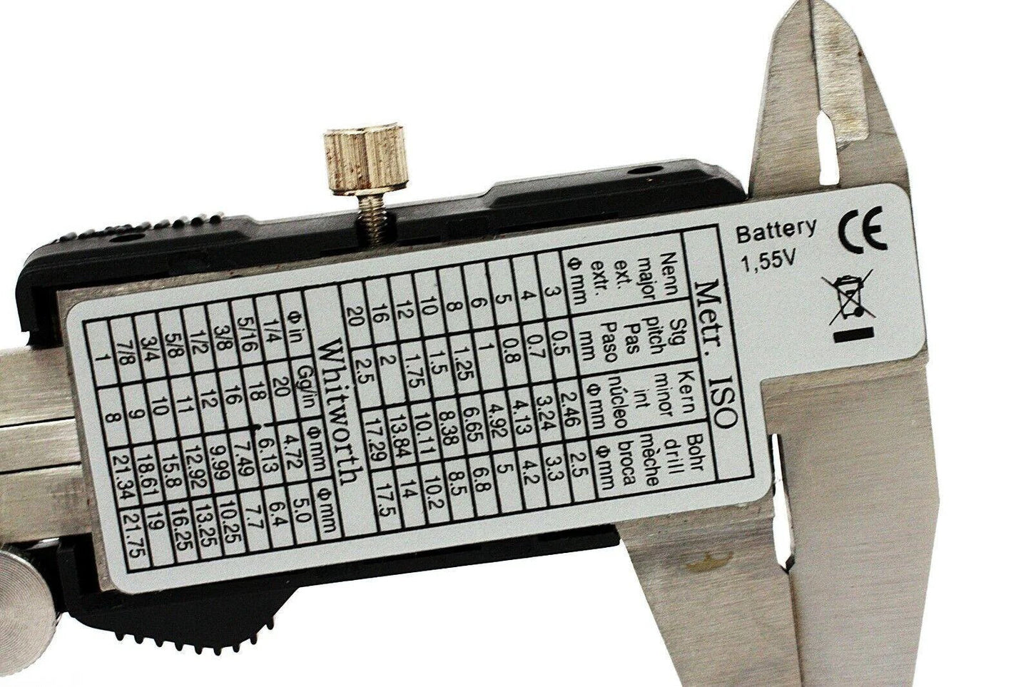 Digital Vernier Caliper - Bearing ID & OD Measuring Tool - LCD Display
