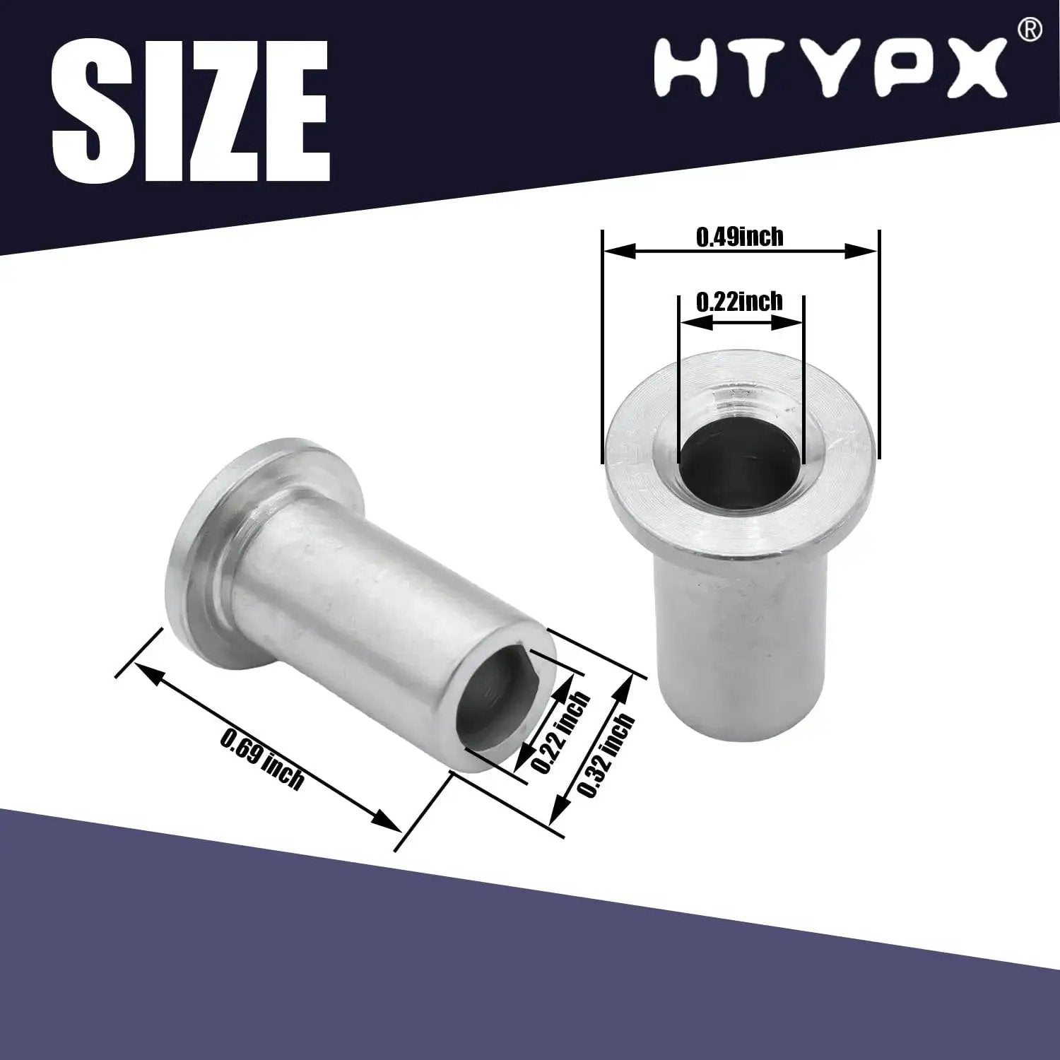 Bearing Sleeve For Beverage Dispenser Made Of 304 Stainless Steel With Excellent Corrosion Resistance Compatible With Crathco Grindmaster 3220