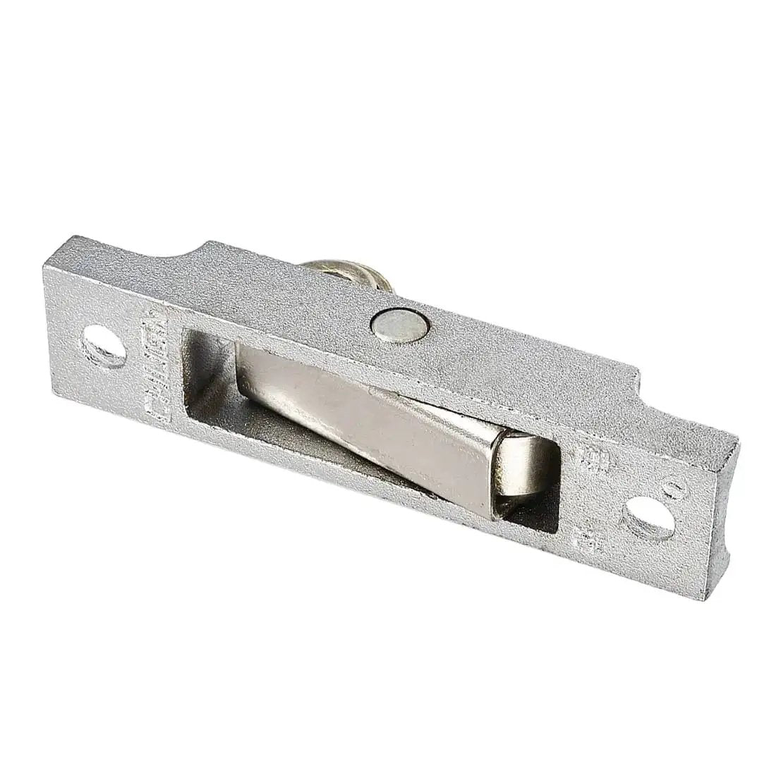 11.5mm Bearing Steel Electroplated Double Flat Wheel Sliding Door Window Pulley Set 2 Pcs With Mounting Screws Durable High Quality Slider