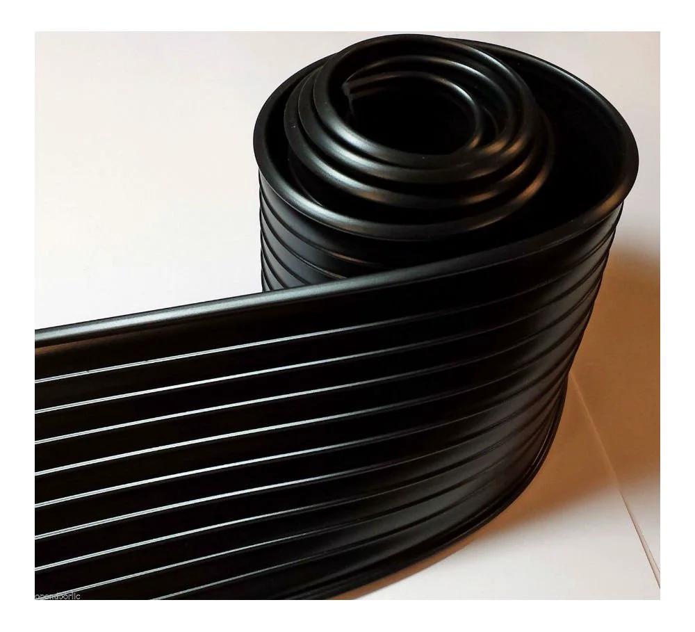 Beefed Up Heavy Duty Garage Door Bottom Weather Seal For Wayne Dalton Doors 9 Foot Long Weatherstripping Seal rolled black seal
