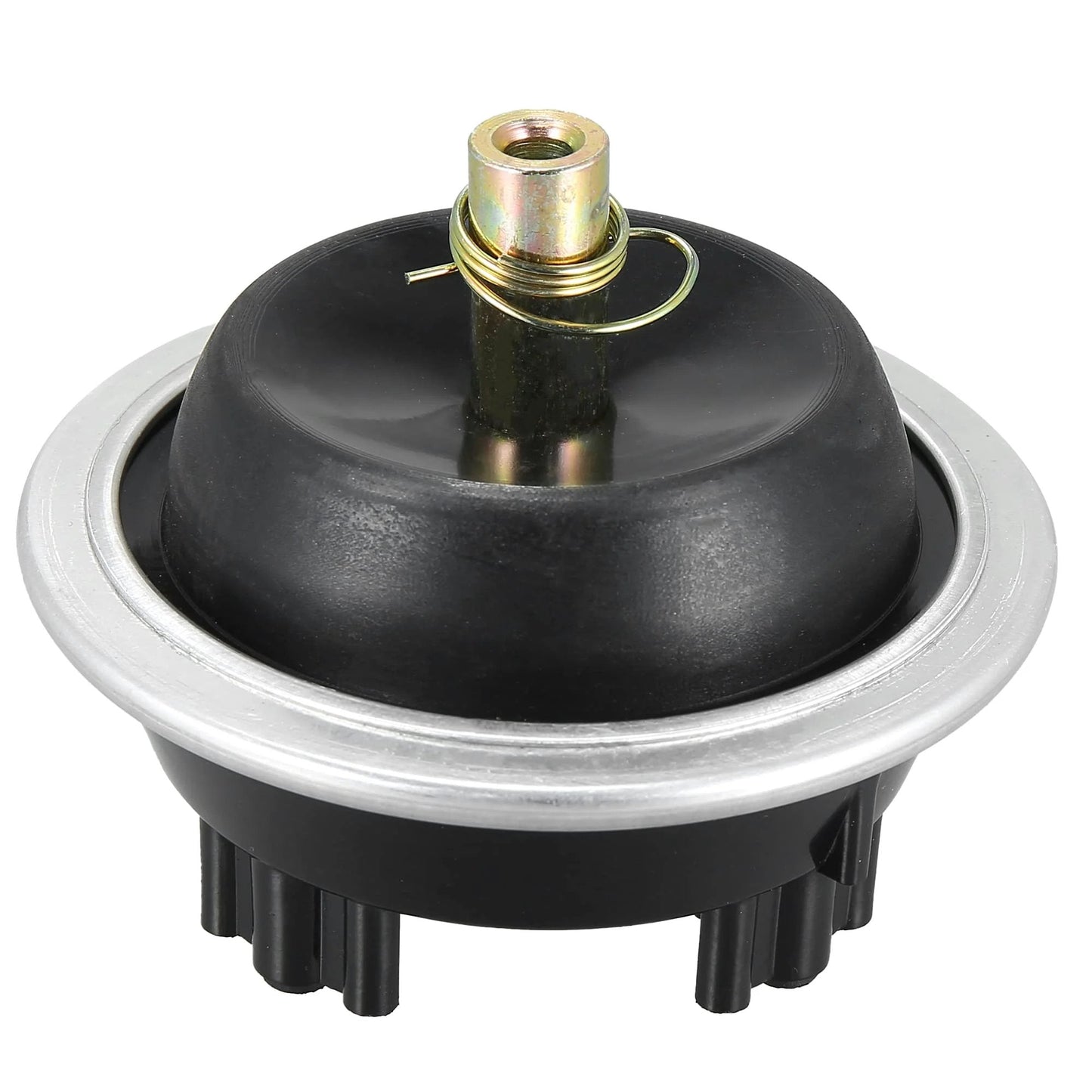 Beefy Front Differential Vacuum Actuator For 4x4 Chevy S10 Blazer 1983 To 2004 And GMC S15 Jimmy And GMC Sonoma And Pontiac 6000 1988 To 1990 4WD Replacement Part OE 25031740 8250317400 By X AUTOHAUX, top view showing the actuator's detailing.