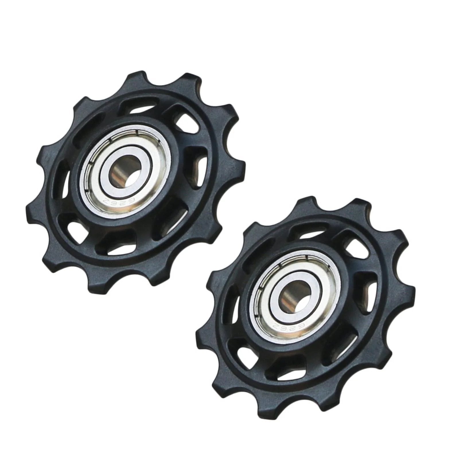 Pulley Road Bike Jockey Rear Derailleur Pulley Roller for Repair Kit Bearing Mountain Bike Rear Idler (Color: 11T-2PCS)