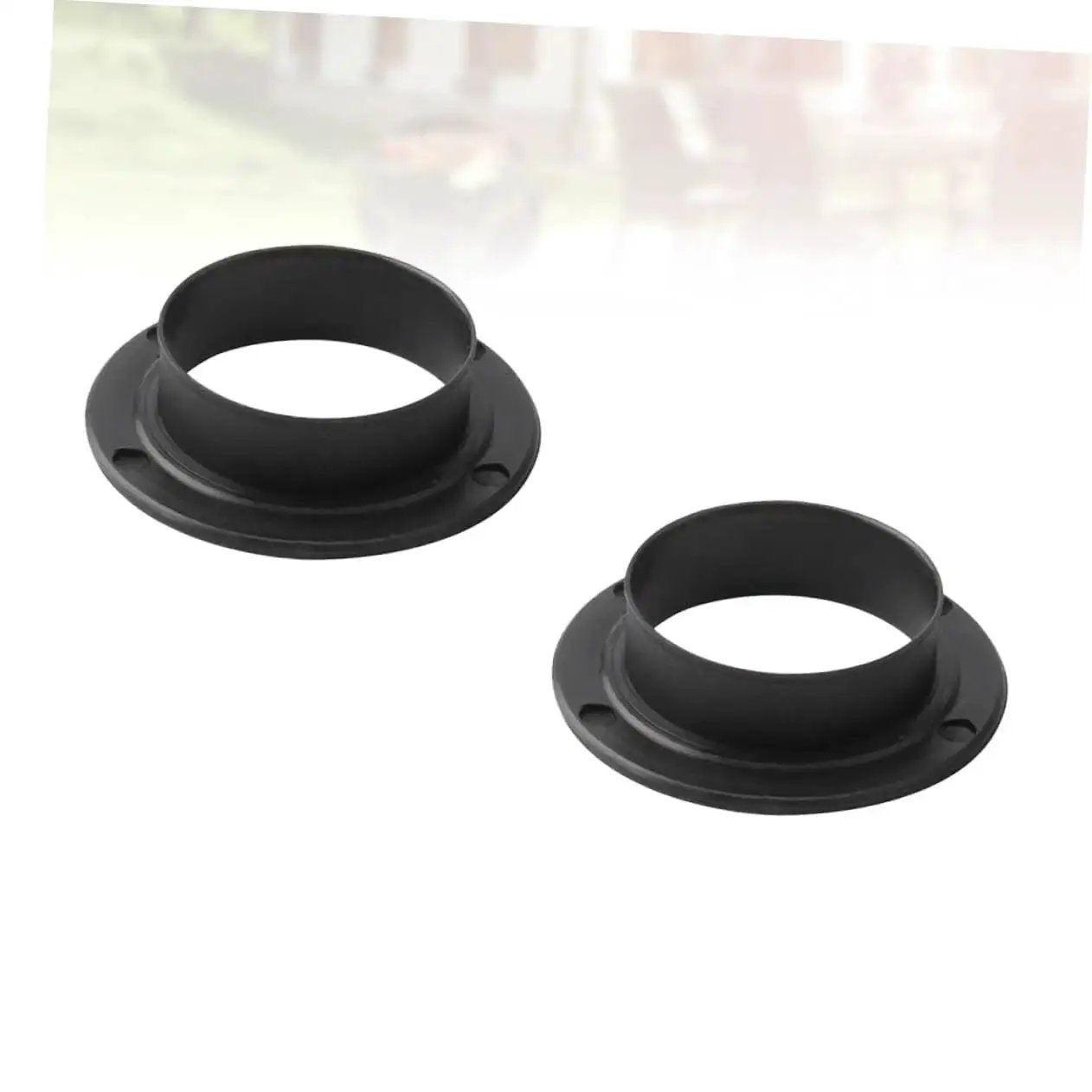 Two Pack Black Axle Protection Covers for Bike Bearings Dust Covers Easy to Install Fits Crankshaft Prevents Thread Damage