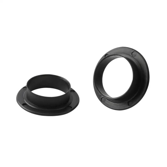 Two Pack Black Axle Protection Covers for Bike Bearings Dust Covers Easy to Install Fits Crankshaft Prevents Thread Damage