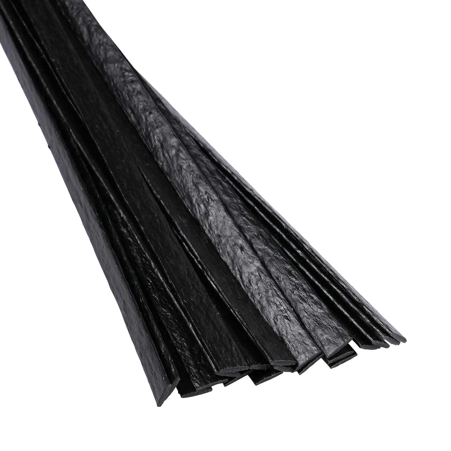 Flat Ribbon Plastic Welding Rod Black 30 Ft For Ultra Strong Repairs On Any Plastic Including TPO Carbon and Glass Fiber Reinforcement