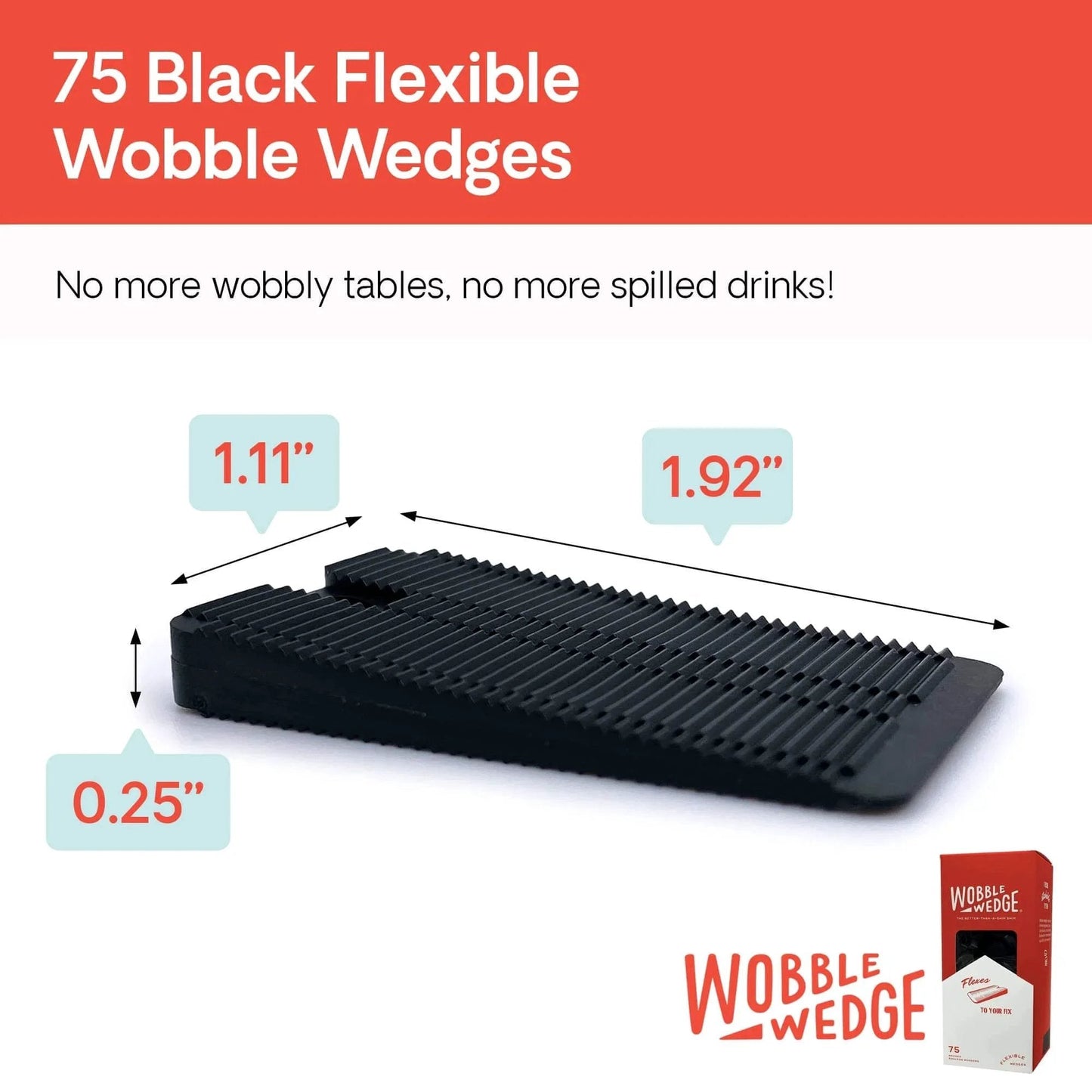 Flexible Plastic Leveling Shims Set 75 Pack For Home Improvement Furniture Levelers Tables Toilets And Appliances, black shim close-up