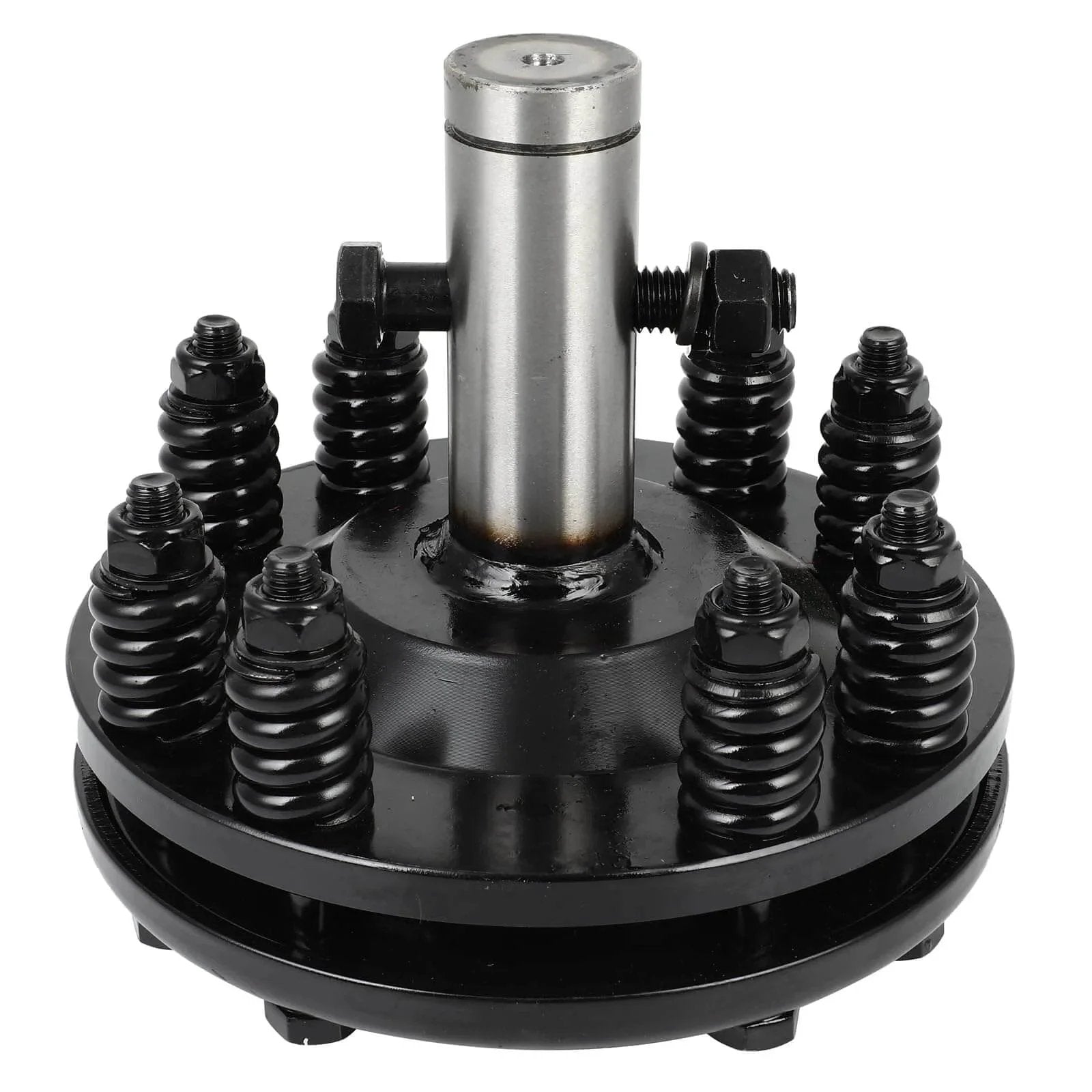 Black PTO Slip Clutch, ACZCR 1-3/8" Smooth Round Ends Slip Clutch, Adjustable Rotary Cutter Brush Hog Slip Friction Clutch.