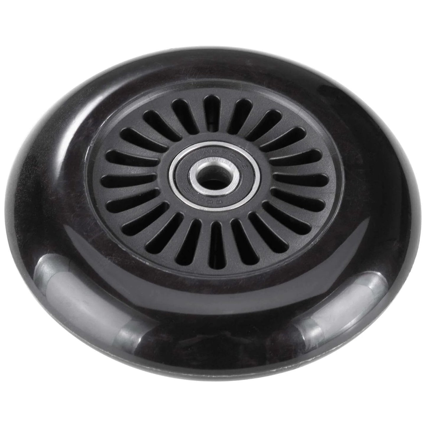 Easy Roller Replacement Wheels w/Bearings ABEC-9 for Ez Rollers Classic Drifter Junior New Twist On A Classic Scooters - Black wheel