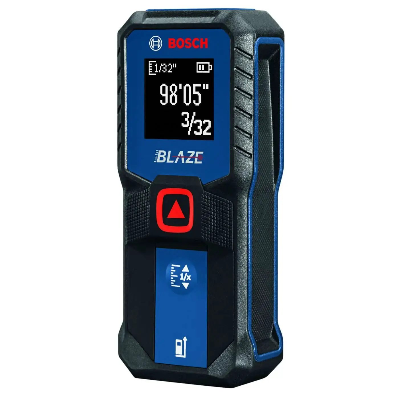 Effortlessly capture precise room dimensions and layout distances with a compact Blaze laser distance meter, delivering 100 ft range, 1/16 in accuracy, a backlit display, and included batteries for reliable, on-the-spot measurements.