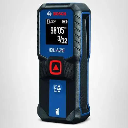 Effortlessly capture precise room dimensions and layout distances with a compact Blaze laser distance meter, delivering 100 ft range, 1/16 in accuracy, a backlit display, and included batteries for reliable, on-the-spot measurements