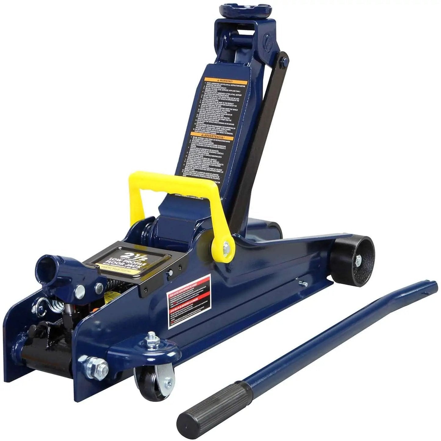Heavy Duty Two And A Half Ton Low Profile Hydraulic Trolley Floor Jack With Quick Lift Pump And Safety Bypass For Cars Trucks And SUVs