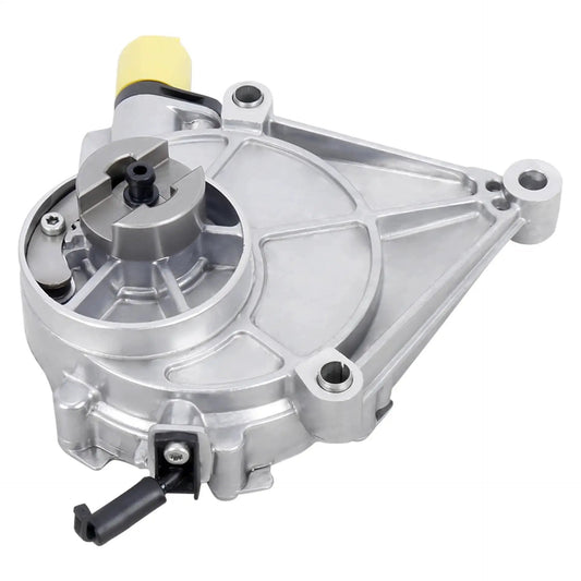 Premium Direct Replacement Brake Vacuum Pump For BMW And Mercedes Vehicles 2010 To 2018 shown from top view