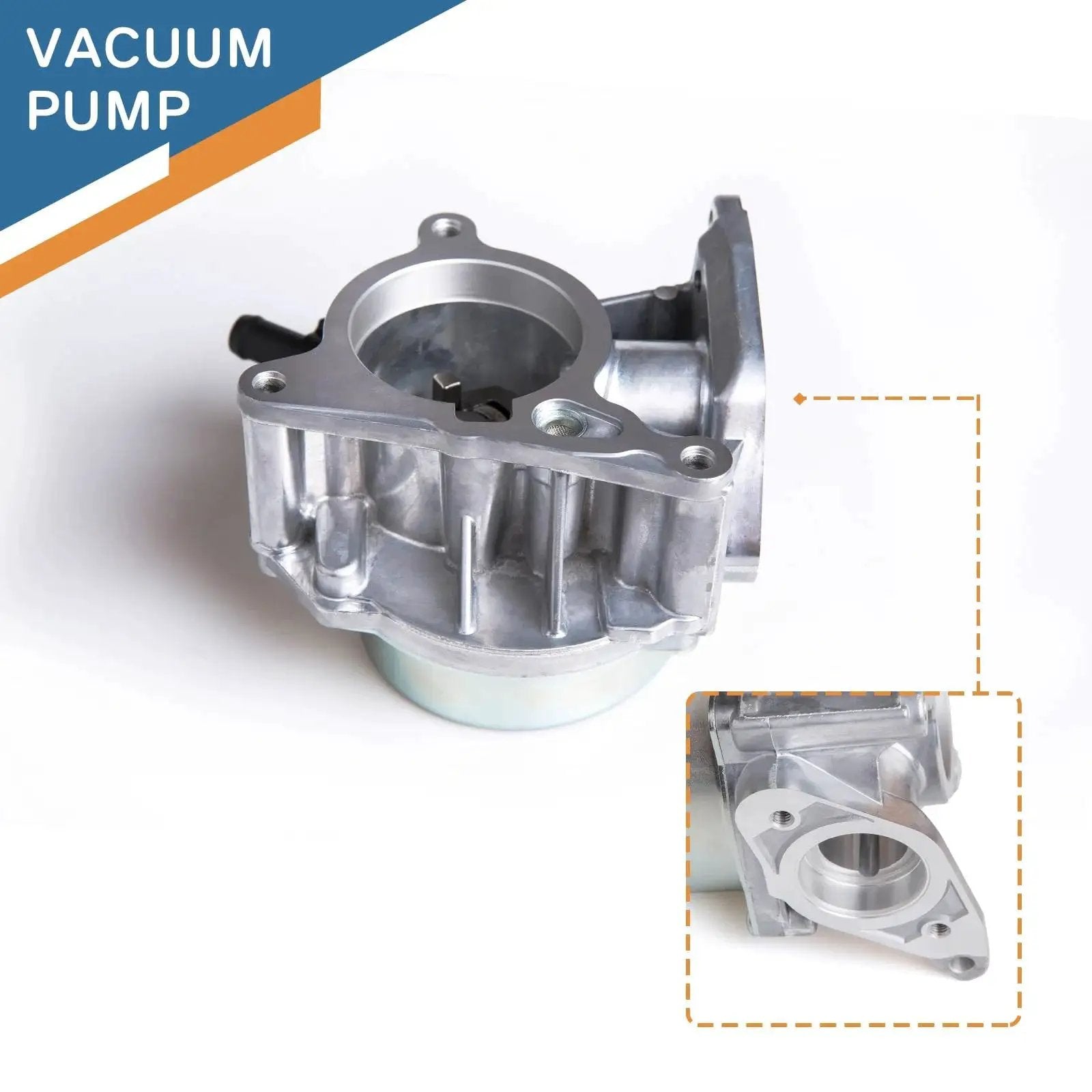 Brake Vacuum Pump For Volkswagen And Audi Rides Compatible With Tiguan CC Eos GTI Jetta Beetle And Audi A3 Quattro 2008 2009 2015