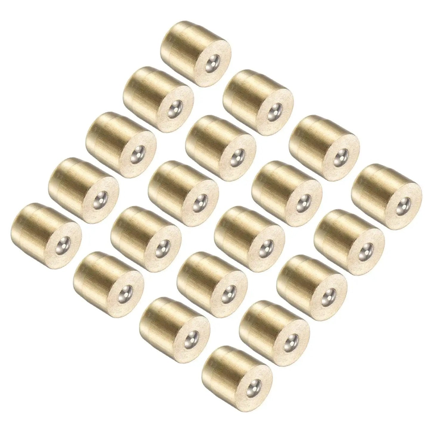 Brass Push Button Grease Oil Cup Caps For Continuous Drip Lubrication In Machinery And Do It Yourself Workshop Projects 6x6mm Male Thread