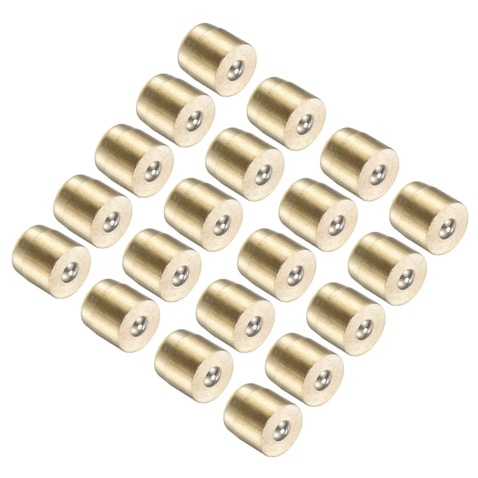 Brass Push Button Grease Oil Cup Caps For Continuous Drip Lubrication In Machinery And Do It Yourself Workshop Projects 6x6mm Male Thread