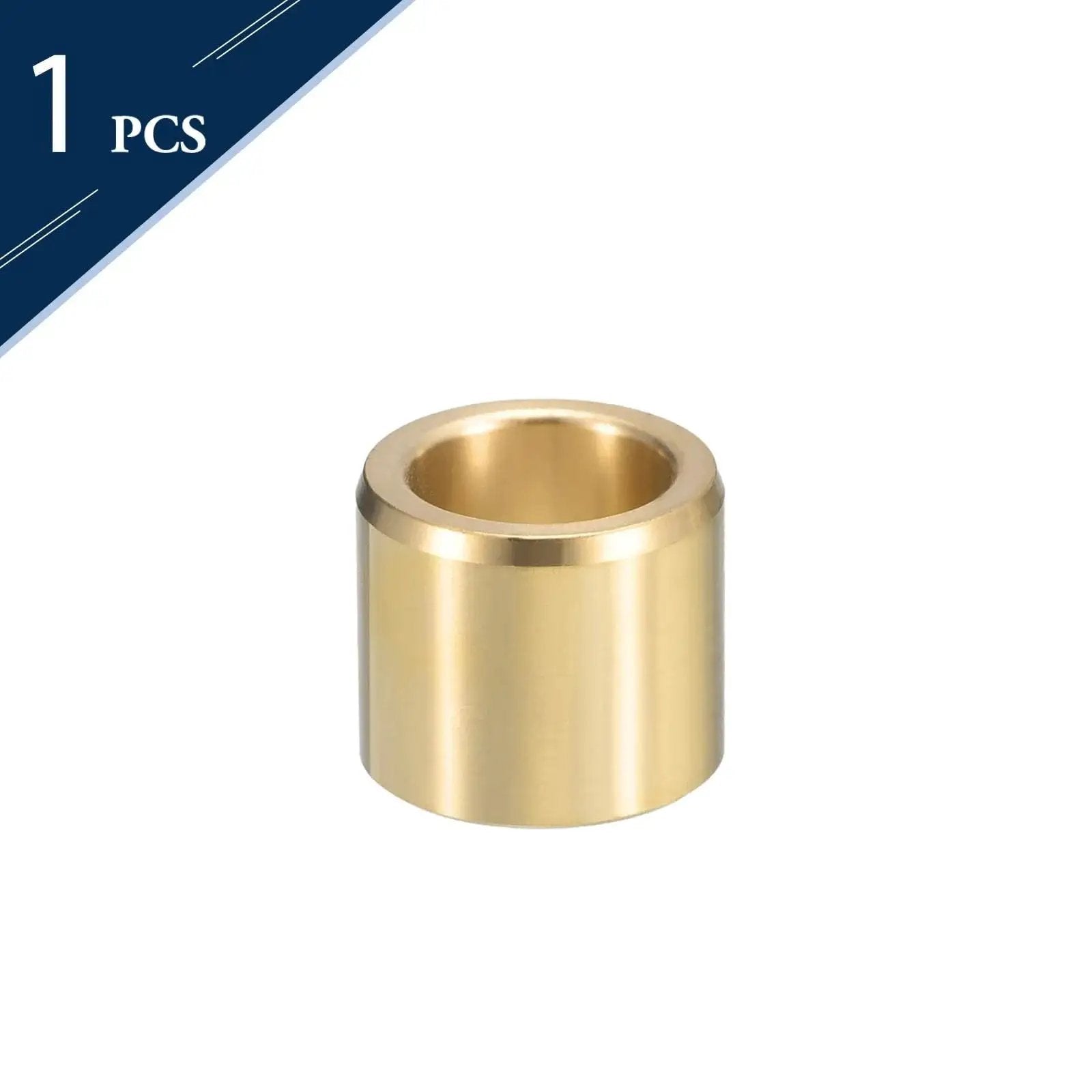 Brass Sleeve Bearing Half Inch Bore Three Quarter Inch Outer Diameter Half Inch Length Self Lubricating Bushing Cast Brass 1 pc