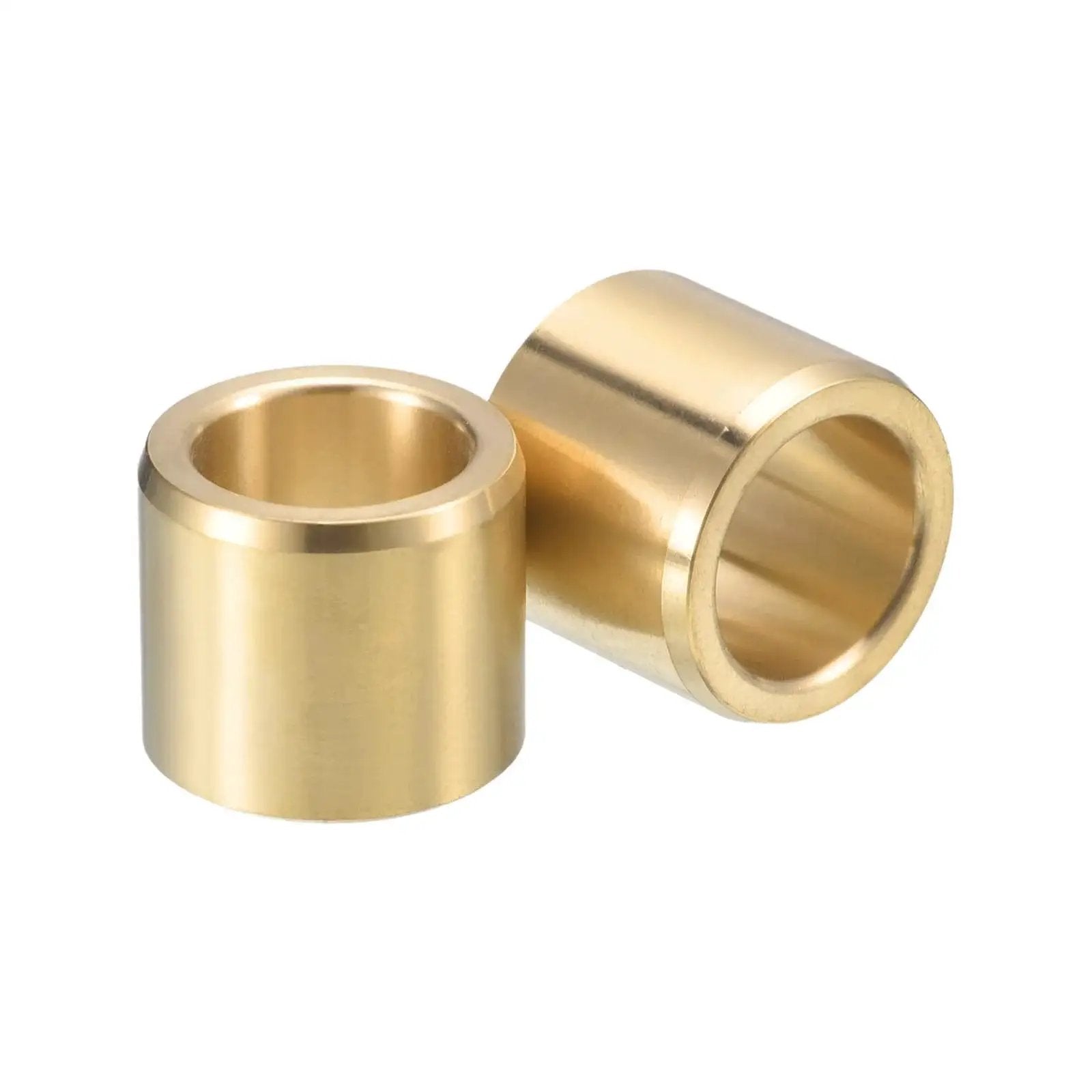 Brass Sleeve Bearing Half Inch Bore Three Quarter Inch Outer Diameter Half Inch Length Self Lubricating Bushing Two Pack