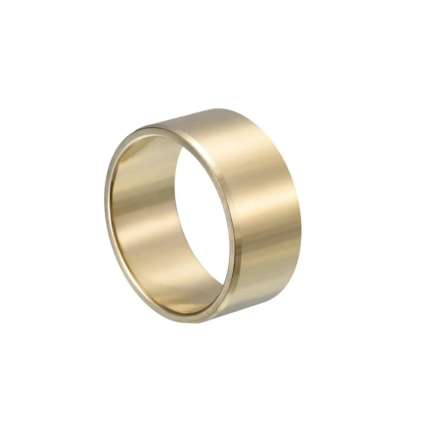 Brass Sleeve Bearing Two Inch Bore Two And One Quarter Inch Outer Diameter Two Inch Length Self Lubricating Cast Brass Bushing