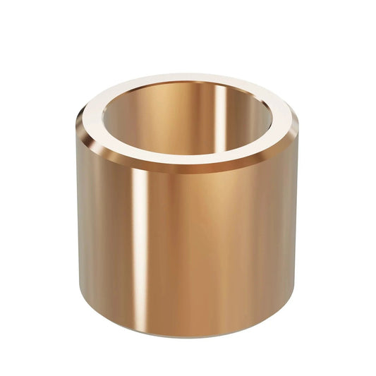 Sleeve Bearing Three Quarters Inch Bore One Inch Outer Diameter Seven Eighths Inch Length Cast Brass Wrapped Oilless Self Lubricating Bushing