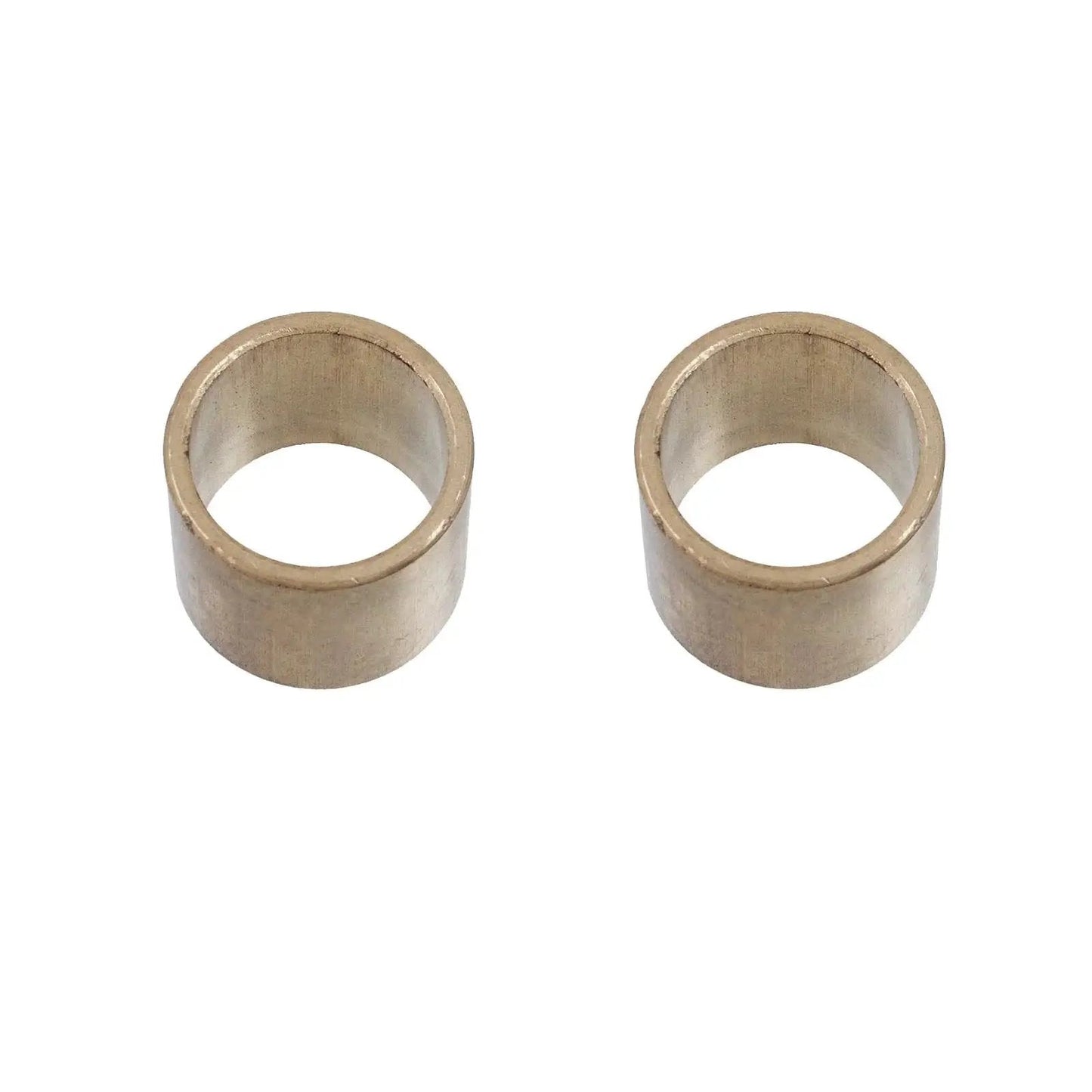 2 Pcs Self Lubricating High Wear Resistant Brass Copper Bushing Sleeve Bearing Straight Cylinder 1 Inch Bore 1-1/4 OD 1 Inch Length