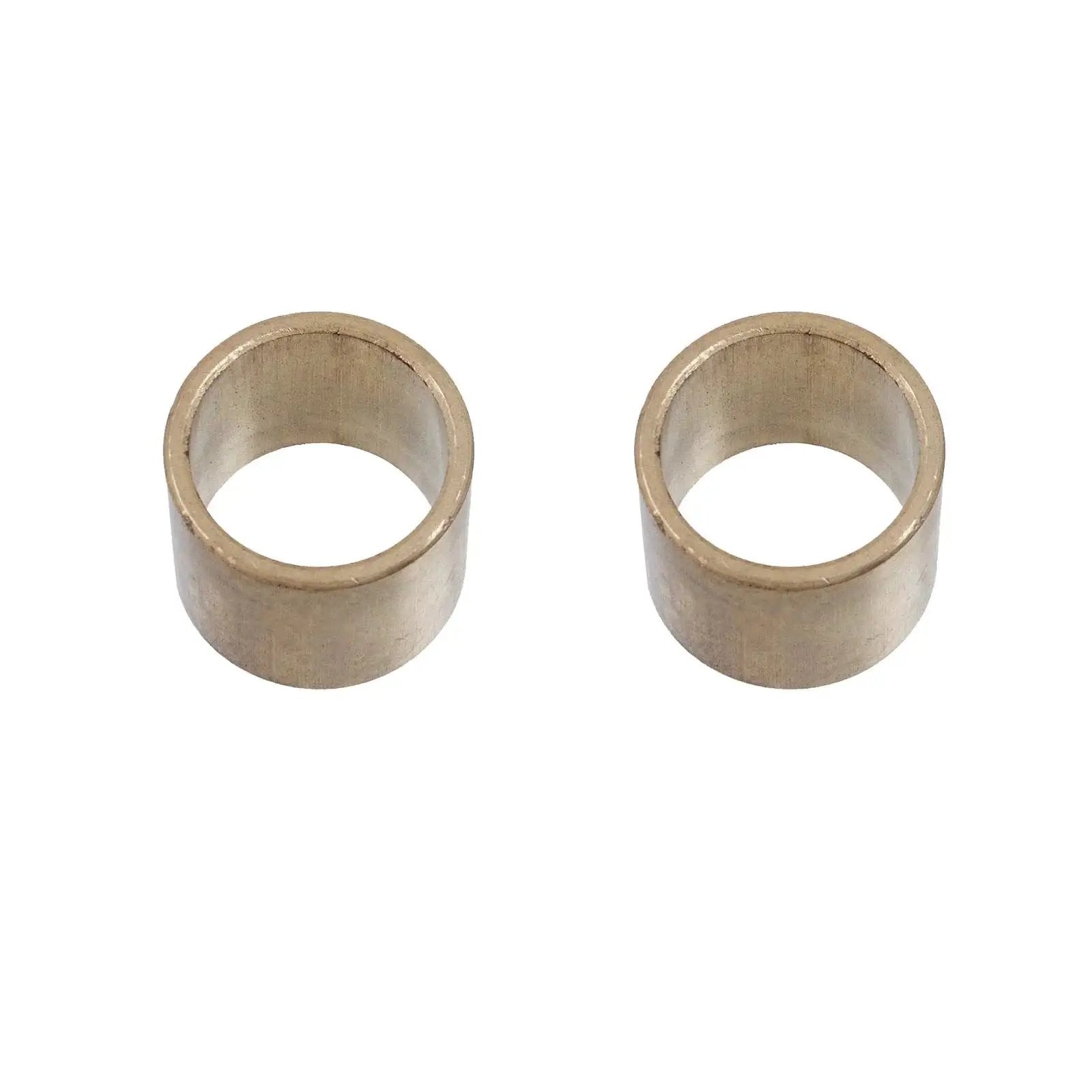 2 Pcs Self Lubricating High Wear Resistant Brass Copper Bushing Sleeve Bearing Straight Cylinder 1 Inch Bore 1-1/4 OD 1 Inch Length