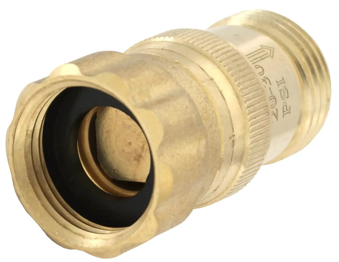 Heavy Duty 25 Psi Water Pressure Regulator For Drip Irrigation With 3/4 Inch FHT To 3/4 Inch MHT Lead Free Brass