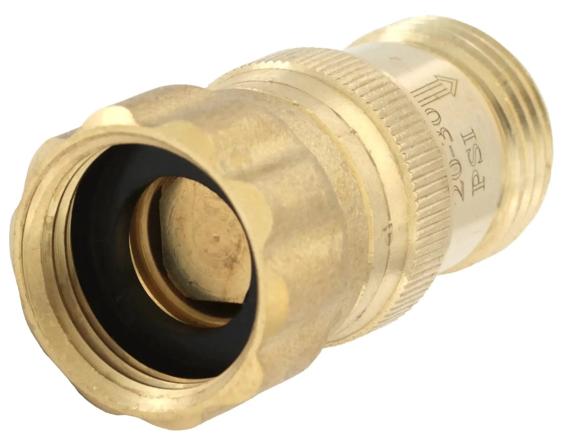 Heavy Duty 25 Psi Water Pressure Regulator For Drip Irrigation With 3/4 Inch FHT To 3/4 Inch MHT Lead Free Brass