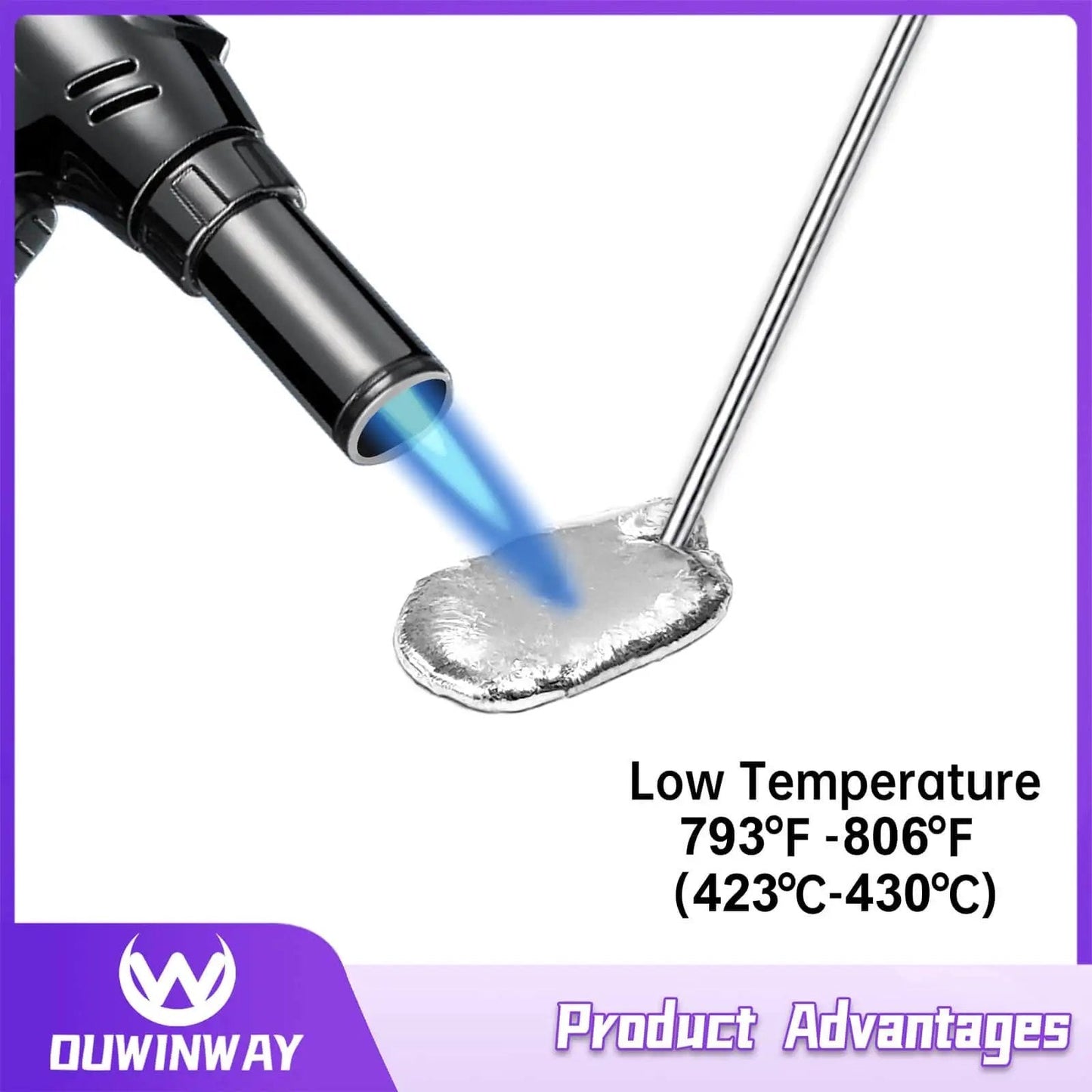 Propane torch melting All Metal Brazing Rods Set One Sixteenth Inch By Thirteen Inch Flux Core For All Metal Repair And Welding