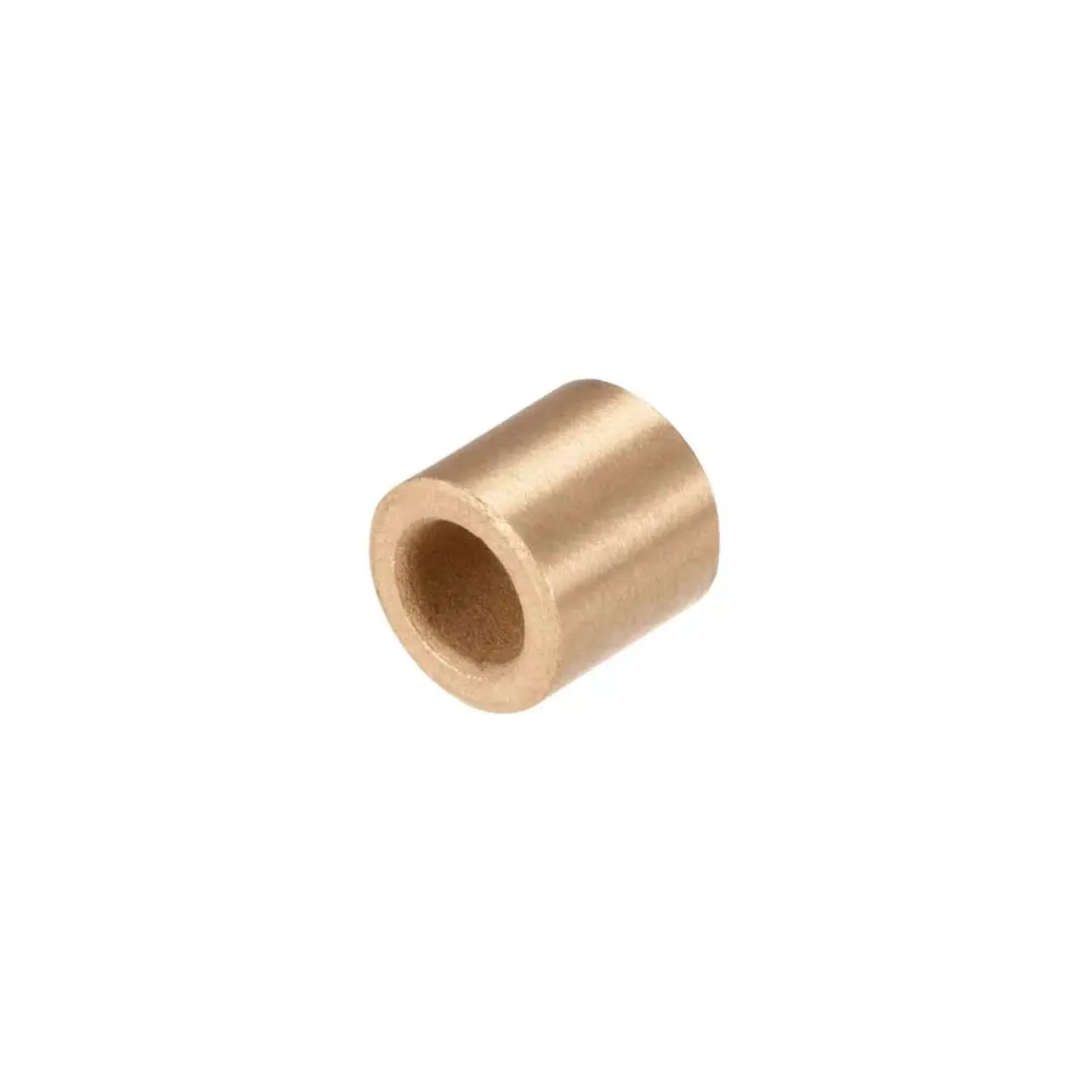 Self Lubricating Sintered Bronze Bearing Sleeve 6mm Bore 10mm Outer Diameter 10mm Length 10 Pack Bushings