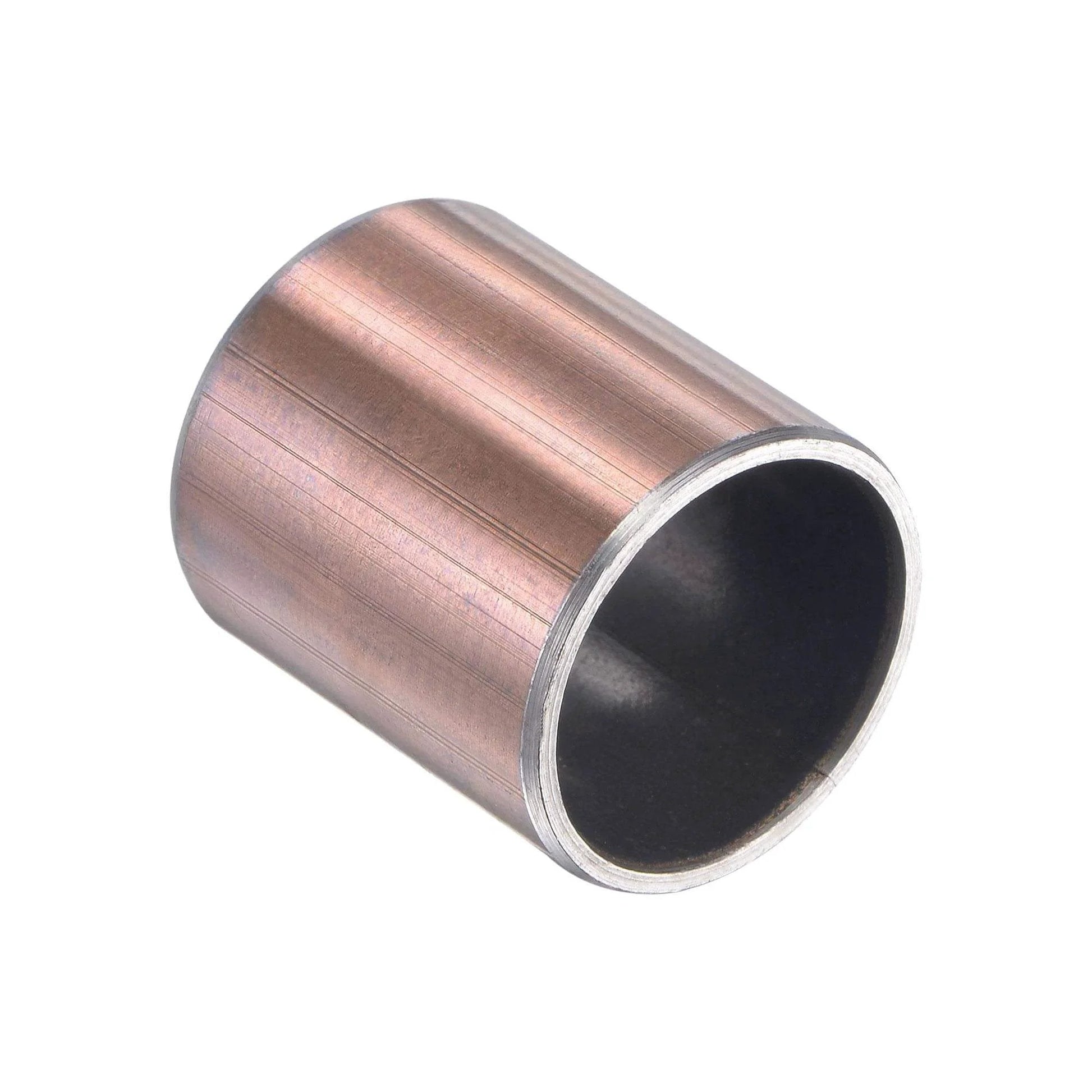 Self Lubricating Sleeve Bearing Three Quarter Bore Seven Eighth OD One Inch Long Wrapped Oilless Bushing Bronze Sintered Coating