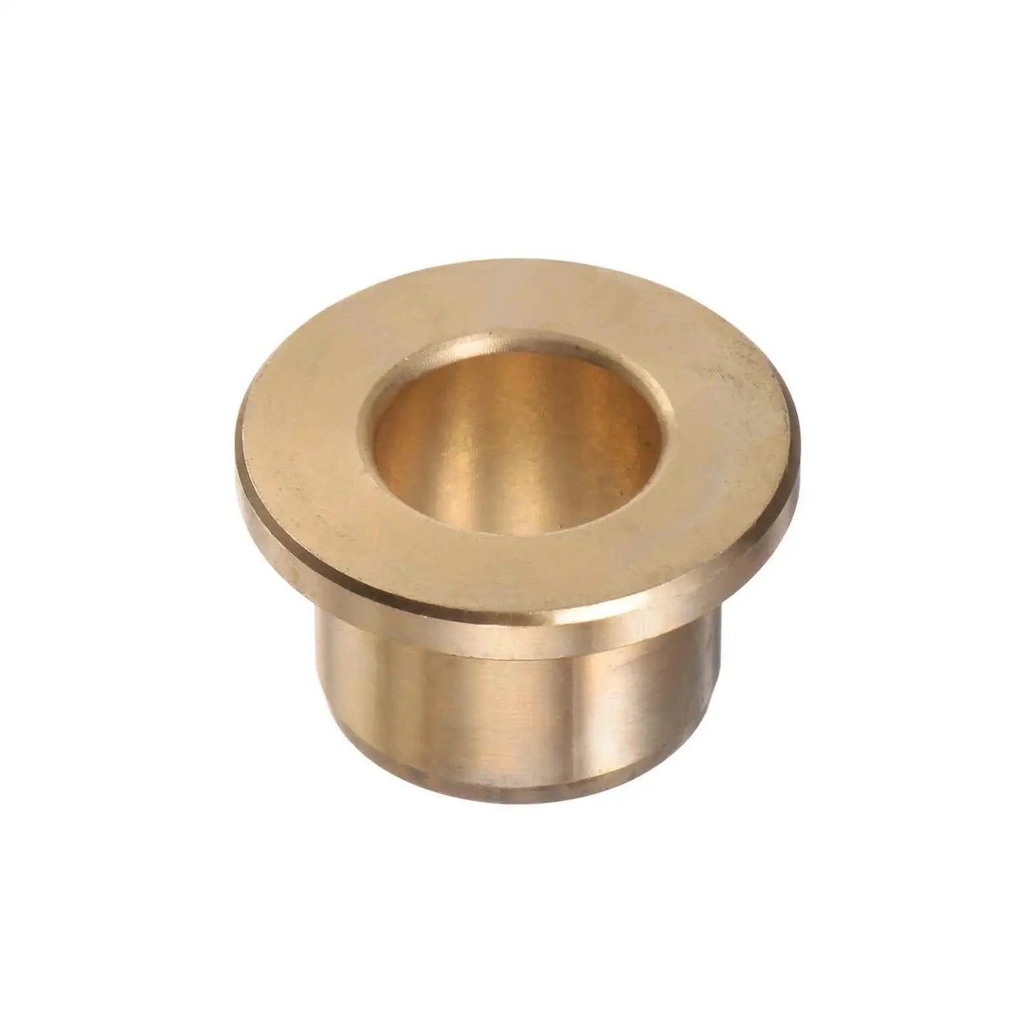 Bronze Flange Bearing Sleeve 13mm Bore 19mm Outer Diameter 15mm Flange Thickness Self Lubricating Bushing for high load applications