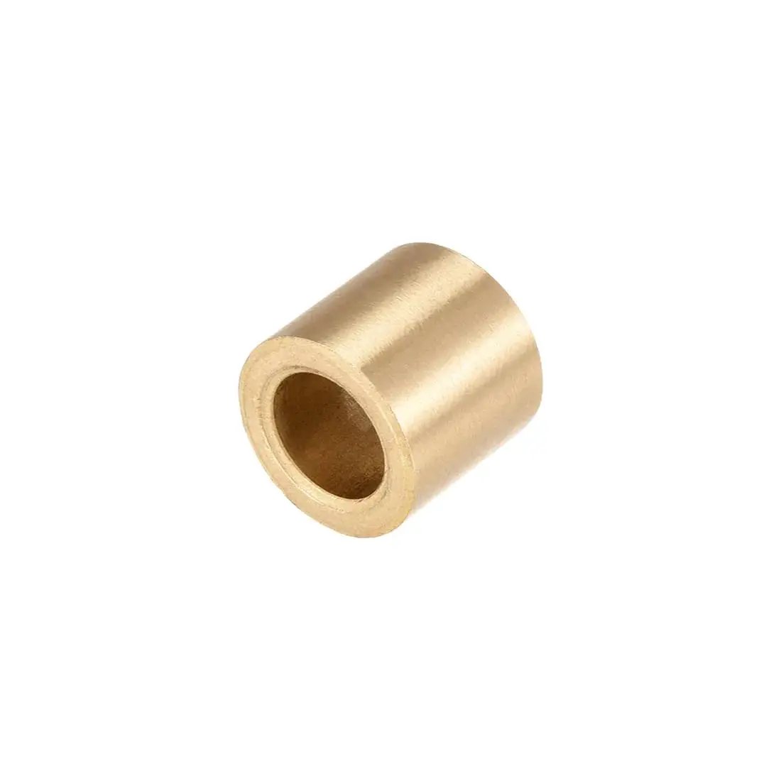 Self Lubricating Sintered Bronze Bearing Sleeves 10mm Bore 16mm OD 15mm Length Maintenance Free Bushings for Machinery