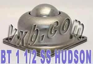 BT-1-1/2 SS Flange Ball Transfer 1-1/2 Main Ball Mounted Bearing