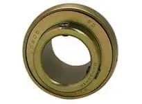 Single 1-1/16 in Zinc-Plated Normal Wide Set-Screw Pillow Block B Type for Industrial Machinery, Sealed Ball Unit Replacement